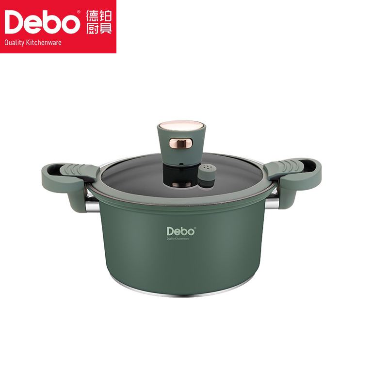 徳铂（Debo） DEP-DS330威特利微压锅复底不粘煲汤锅电磁炉明火通用24cm