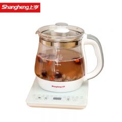 上亨（shangheng） 养生壶煎药壶办公室家用多功能玻璃煮茶器花茶壶保温电热水壶烧水壶 SHZH-CFY04【带蛋架+滤网】