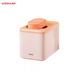 康佳（KONKA） K-ICS1冰淇淋机家用雪糕机儿童酸奶机快速制冷便携台式自动制作高端款