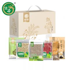 绿帝(GREEN KING) 南北干货银耳菌菇冰糖五谷杂粮红豆绿豆清凉解暑大礼包 节日礼品 甄选怡夏 2470g