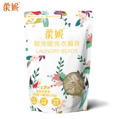 柔妮  浓缩洗衣凝珠持久留香 蓝风铃香氛15粒袋裝