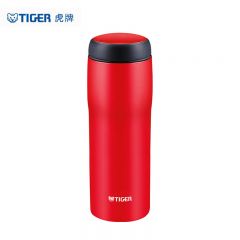 虎牌（TIGER） 不锈钢原装进口男女保温杯MJA-B048-RMT深红色480ML