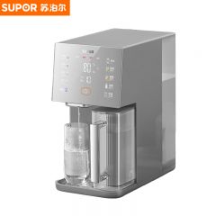 苏泊尔（SUPOR） SW-50JR18桌面饮水机自动冲洗滤芯直饮机矿化家用冷热台式净饮机