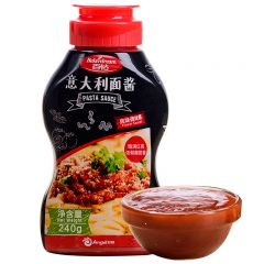 百钻 意大利面酱240g家用意面酱番茄酱拌面意粉通心粉