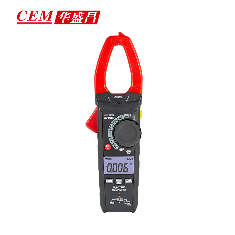 华盛昌（CEM） DT-9281数字钳形表高精度真有效值电流表