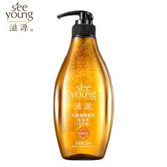 滋源（seeyoung）生姜育发防脱洗发水无硅油洗头水强韧滋养修护中干性535ml