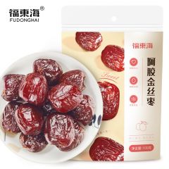 福东海 蜜枣无核蜜饯果干下午茶零食 独立包装 阿胶金丝枣 300g