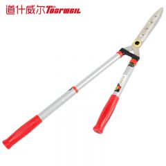 TOSRWELL 伸缩式修枝剪篱笆剪绿篱剪整篱剪草坪修剪修枝剪花草树枝剪粗枝 园艺篱笆剪
