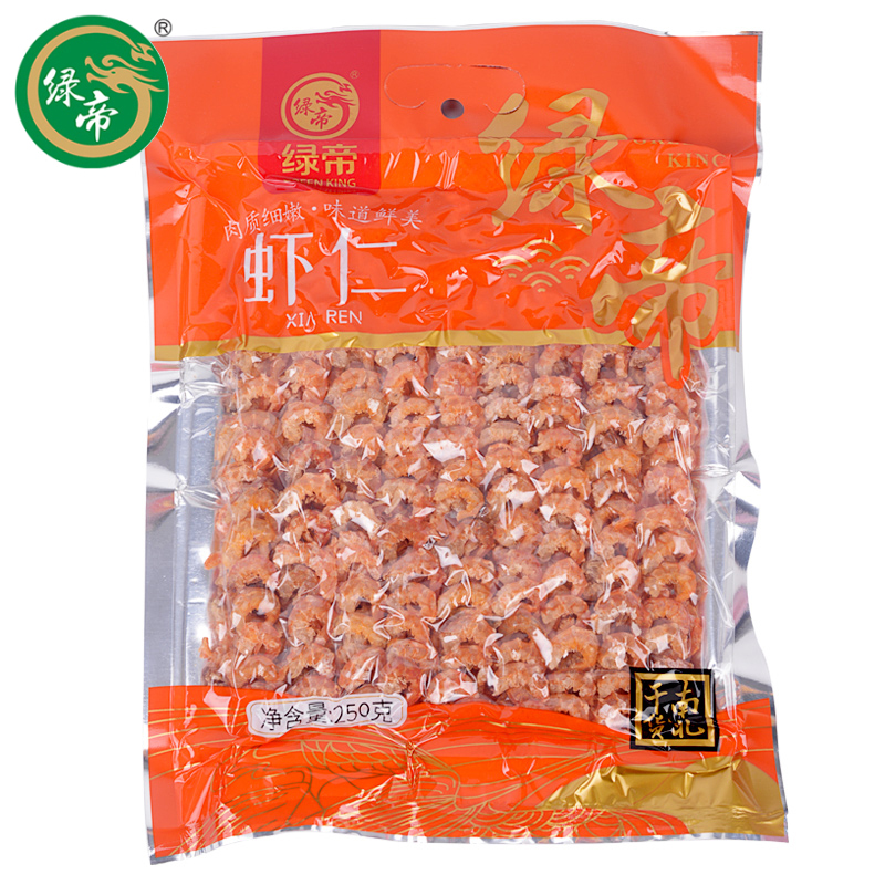 绿帝 海产干货 金钩海米 小虾仁干虾米虾皮干货 虾仁干250g