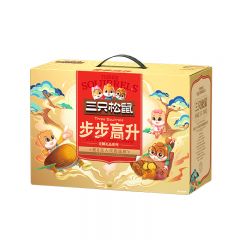 三只松鼠（Three Squirrels）步步高升 坚果礼盒装 2348g+480ml