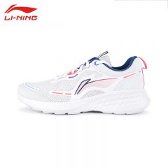 李宁（LI-NING） ARSV122-3女士轻云舒适透气休闲慢跑鞋标准白35码