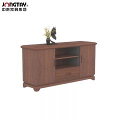 中泰（jongtay） 新中式茶水柜会议室办公室客厅茶水柜储物柜资料柜1.6米