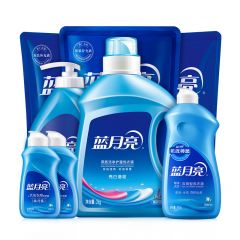 蓝月亮 10.32斤洗衣液套装：薰亮白（2kg+袋装500g×2）+风清白兰手洗（1kg+500g神器+手500g袋装+80g旅行装×2）温和不伤手低泡易清洗