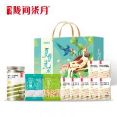 陇间柒月 油米有福礼盒五谷杂粮粮油礼包节日福利伴手礼 夏颂清凉C1 1700g