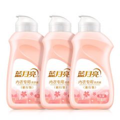 蓝月亮 柔润樱花内衣专用洗衣液（旅行装）80g*3 防发黄樱花香生理期母婴可用