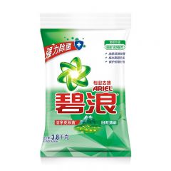 碧浪 洁净更除菌自然清新洗衣粉3.8kg机洗手洗