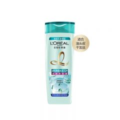 欧莱雅（L'OREAL）透明质酸水润去屑洗发露200ml清爽头皮水润发丝