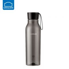 乐扣乐扣（LOCK&LOCK） Tritan塑料杯ECO BOTTLE便携男女小口提手杯子750ML灰色 ABF664GRY