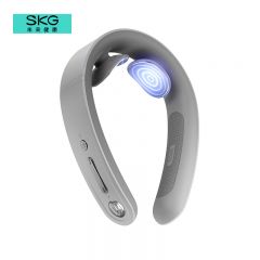 SKG G1舒享款颈部肩颈脖子多功能智能热敷护颈按摩仪灰色