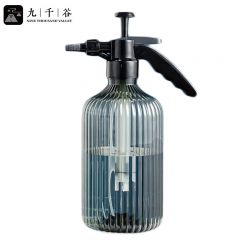 九千谷  1381 喷壶星灰色2L 喷壶器浇花消毒气压式园艺喷水壶压力喷水壶