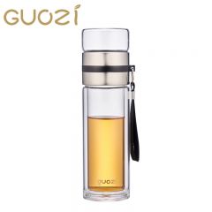 果兹（GUOZI） GZ-S74 茗道泡茶杯下茶仓300ml+上茶仓100ml家用办公泡茶杯 个