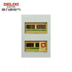 德力西电气 照明配电箱 家用明装照明配电箱强电布线箱 CDPZ30S-24 回路 暗装式 基础型