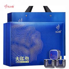 忆江南 乌龙茶 合心武夷山大红袍特级144g中火礼盒装 茶叶送长辈客户茶礼