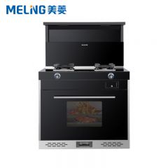 美菱（MELING） JJZT-MYZ60集成灶 不沾油涂层机身 十二种模式 六大辅助功能家用一体灶天然气