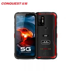 CONQUEST 征服S20 8+256G 5G全网通红外夜视三防智能户外防水手机4800万四摄超长待机手持终端黑色