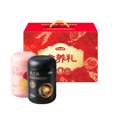 五谷磨房  食养礼礼盒A 红豆薏米粉核桃芝麻黑豆粉  856g