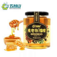 五台山 槐枣荆蜂蜜365g 未添加高果糖浆和玉米糖浆 冲泡饮品送礼物伴手礼送长辈