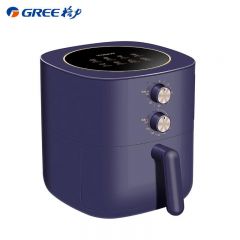 格力（GREE） 空气炸锅家用智能新款多功能大容量全自动5L烤箱电炸锅 蓝色GFP-0502a