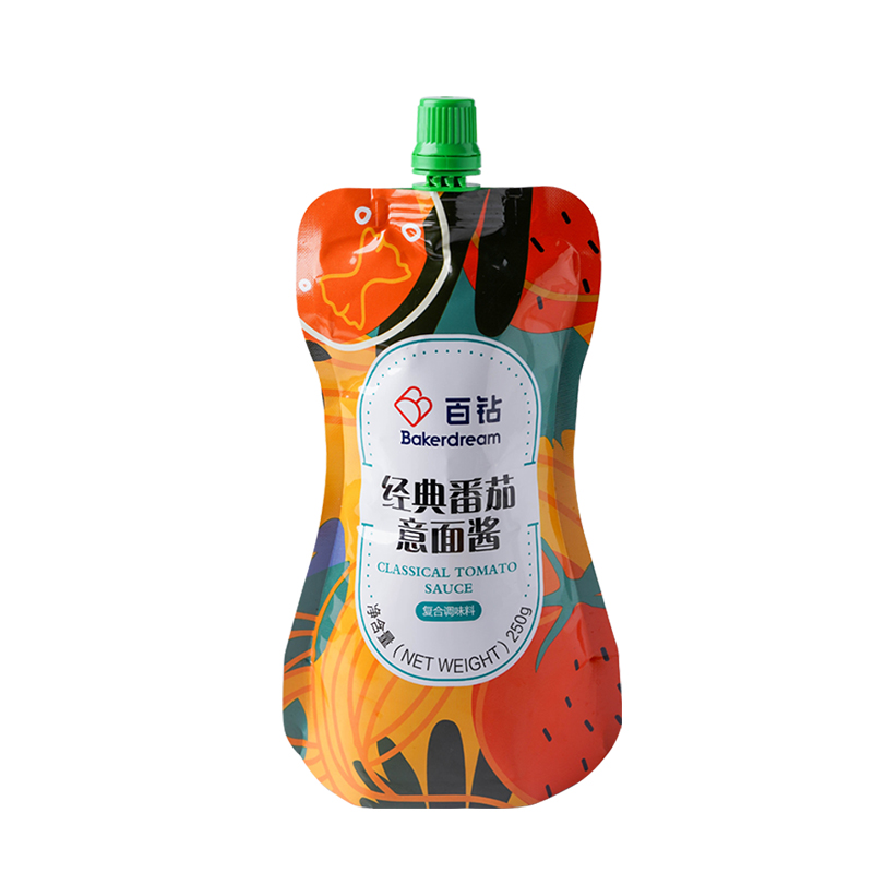 百钻  经典番茄意面酱250g专用酱 意大利面意面酱家用袋装