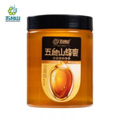 五台山 天然蜜源家庭装营养滋补食品冲饮烘焙食材佐餐蘸酱 蜂蜜500g/瓶