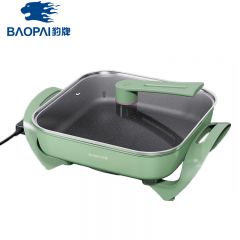 豹牌（BAOPAI） BP-WD332多功能电火锅方锅 一锅多用 4L大容量 1500W功率