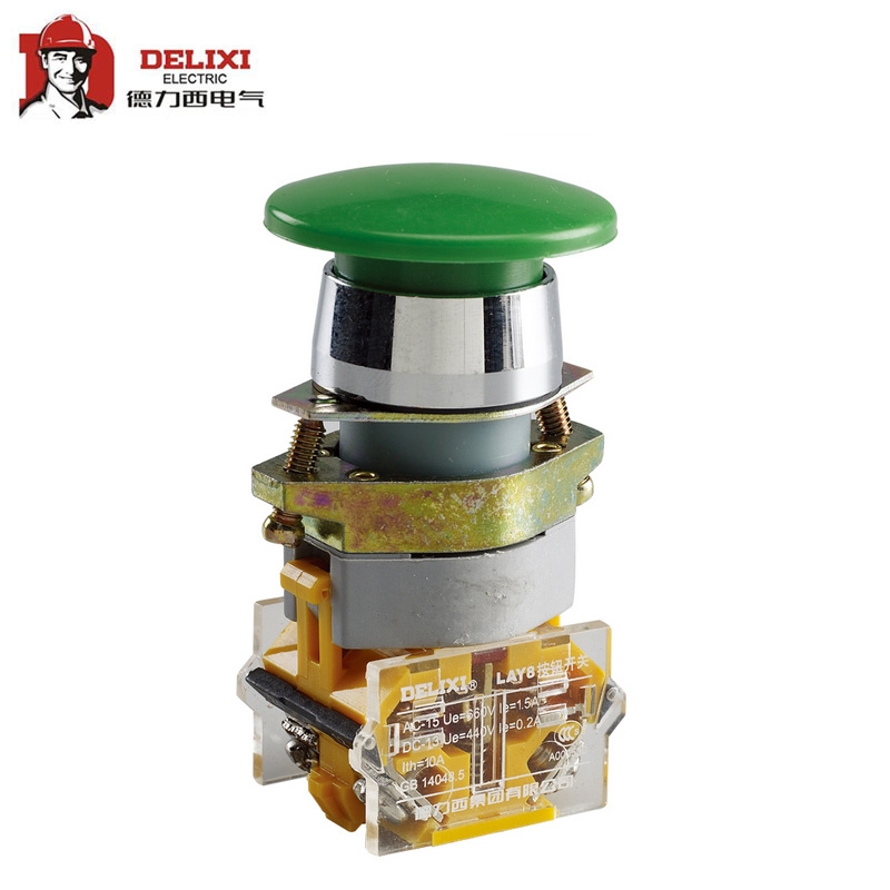 德力西电气（DELIXI ELECTRIC） 按钮开关；LAY8-20BN 黄
