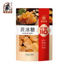 塞翁福 老冰糖烘焙原料冲饮调味食用糖 黄冰糖400g/袋