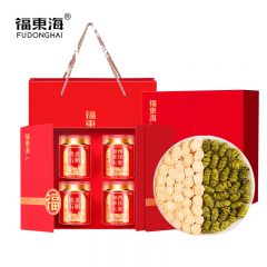 福东海 铁皮石斛加拿大西洋参片200克礼盒 4罐滋补品送礼