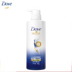 多芬（Dove）密集修护滋养去屑洗发乳480g 双重去屑滋养滢润