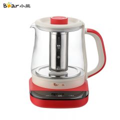 小熊（Bear） 养生壶 煮茶器烧水壶煮茶壶多段保温迷你玻璃花茶壶 YSH-D15F2