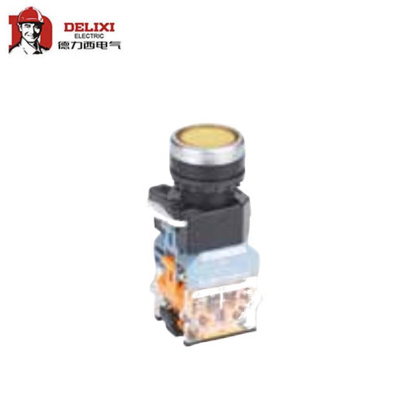 德力西电气（DELIXI ELECTRIC） 快速安装按钮1LAY8E-20D AC.DC 24V 绿 交直流