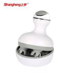 上亨（shangheng） 头部按摩器按摩仪电动揉捏头皮家用抓头器自动头部按摩爪头部按摩干湿两用SHZH-JKT002 白色