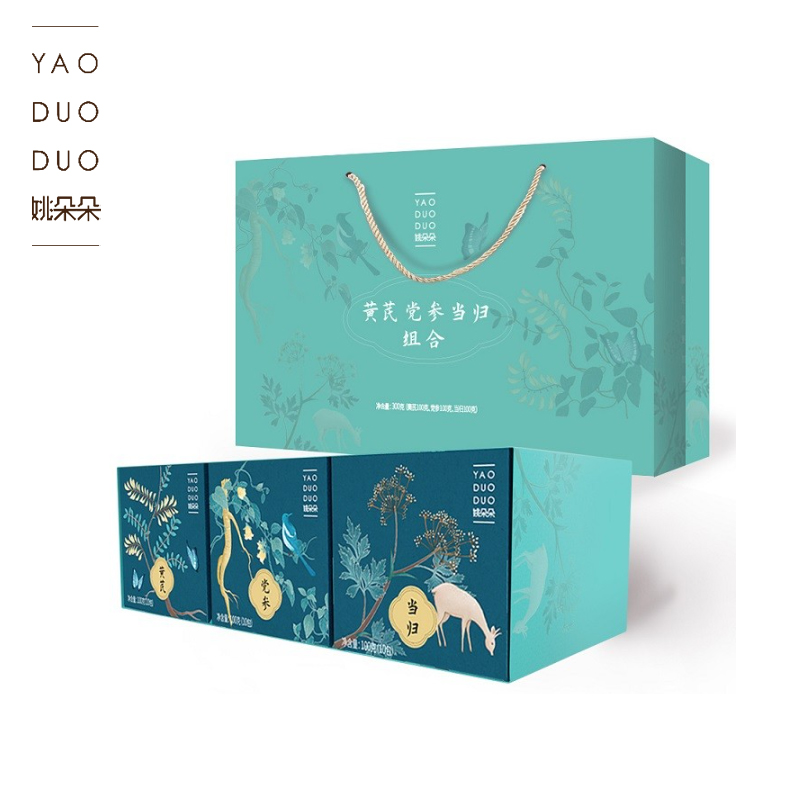 姚朵朵 泡水煲汤材料滋补品茶饮 当归党参黄芪组合300g