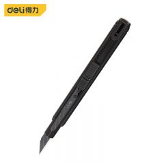 得力（deli） 时尚款铝合金美工刀裁纸刀壁纸刀办公工具刀DL309