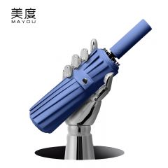 美度（MAYDU） M3316全自动黑胶晴雨伞防晒防紫外线晴雨两用太阳伞加大雨伞雾霾蓝
