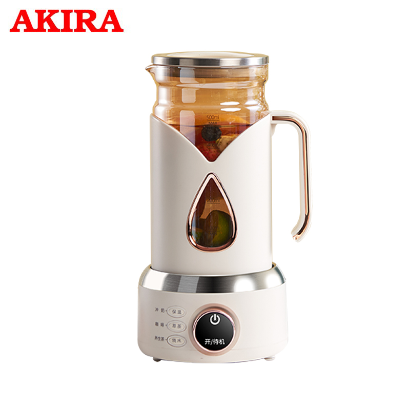 爱家乐（AKIRA） H8潮流生活电器便携式电热水杯米白色