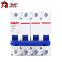 德力西电气（DELIXI ELECTRIC） HDBE-63小型断路器 HDBE-63 C型 4P 32A HDBE634C32