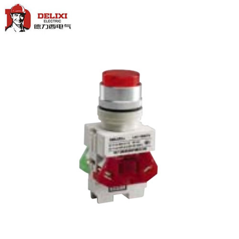 德力西电气（DELIXI ELECTRIC） 按钮开关；LAY7-11D Ф25 220V 氖灯 黄
