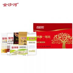 金沙河 传家好面3.6kg 蔬菜挂面小麦粉面粉小米粗粮杂粮面片年货送礼品福利大礼包 礼盒装