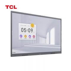 TCL IFP75V50会议平板一体机75英寸电子白板视频多媒体教学触摸商用显示屏（V50+传屏器+壁挂架）